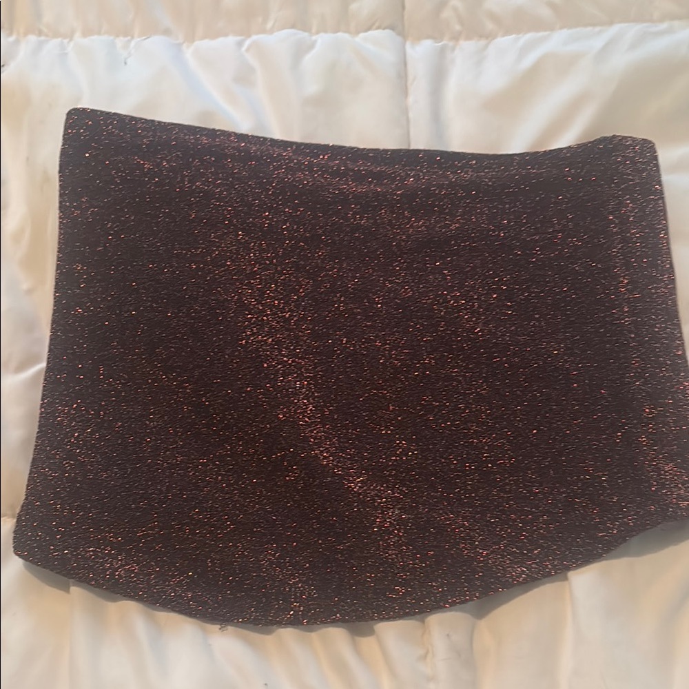 Wild Fable Red Sequin Mini Pencil Skirt
